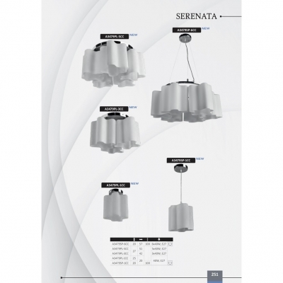 Люстра потолочная Arte Lamp Serenata A3479PL-5CC