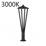Уличный наземный светильник ODEON LIGHT NATURE 6655/12GL3