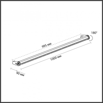 Настенный светильник уличный ODEON LIGHT NATURE 7040/22WL