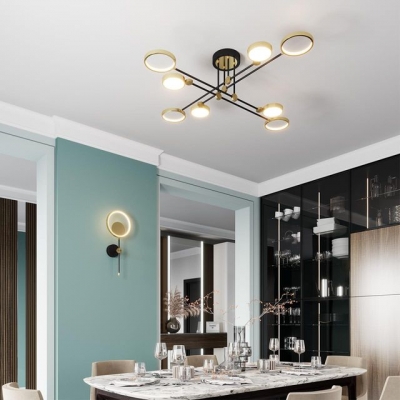 Светодиодная люстра ODEON LIGHT DENZEL 4320/75CL