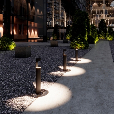 Уличный наземный светильник ODEON LIGHT TION 6657/10GL