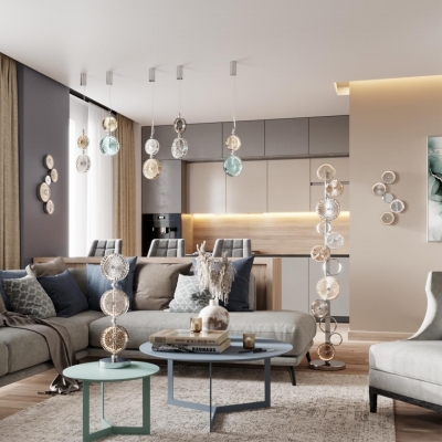 Настенный светодиодный светильник odeon light CARAMELLA 5416/26WL