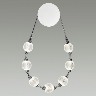 Настенный светодиодный светильник odeon light CRYSTAL 5007/25WL