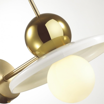 Настенный светодиодный светильник odeon light Hatty 5014/1WB