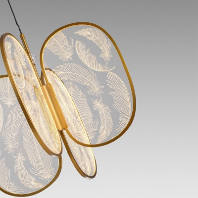 Подвесной светильник ODEON LIGHT EXCLUSIVE PIUMA 6664/53L