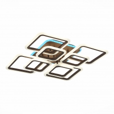 Светодиодная люстра ST LUCE QUTRO SLE200472-08RGB