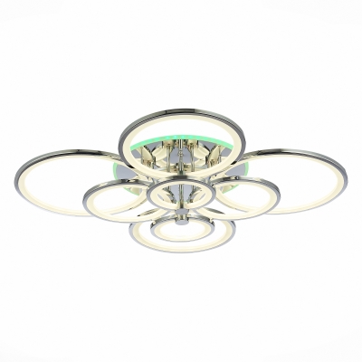 Светодиодная люстра ST LUCE LETO SLE200312-08RGB