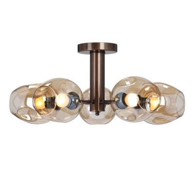 Люстра потолочная VITALUCE V3956-7/5PL