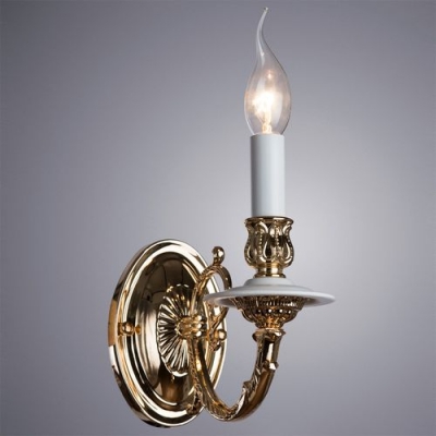 Настенный светильник Arte Lamp 8020 A8020AP-1WG Настенный светильник Arte Lamp 8020 A8020AP-1WG