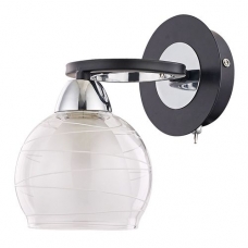 Настенный светильник Arte Lamp Ginevra A1604AP-1BK