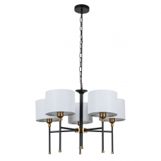 Подвесная люстра ARTE LAMP JAMIE A4090LM-5BK