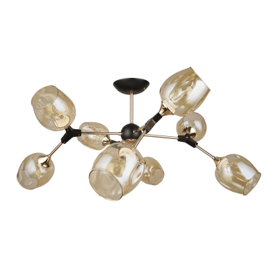 Потолочная люстра ARTE LAMP SEPPIA A4211PL-8BK