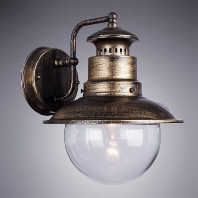 Настенный светильник уличный Arte Lamp Amsterdam A1523AL-1BN