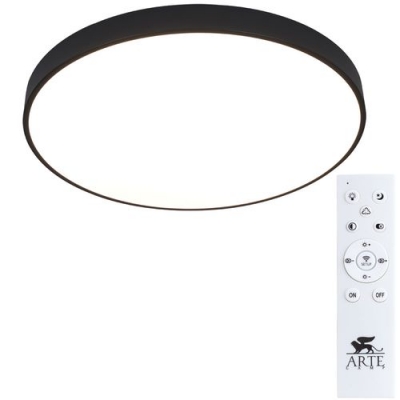 Потолочный светодиодный светильник Arte Lamp Arena A2673PL-1BK