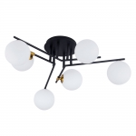 Потолочная люстра ARTE LAMP GEMINI A2243PL-6BK