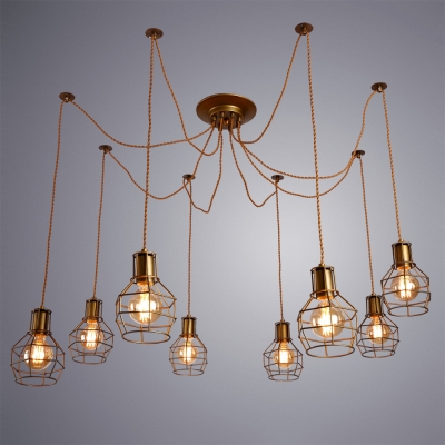 Люстра подвесная Arte Lamp Interno A9182SP-8BZ