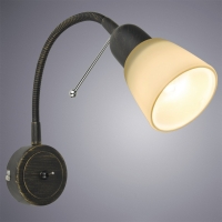 Настенный светильник Arte Lamp Lettura A7009AP-1BR
