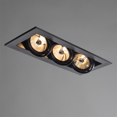 Встраиваемый светильник Arte Lamp Technika 2 A5930PL-3BK