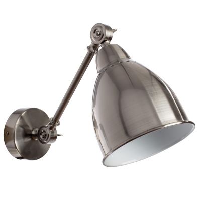 Настенный светильник Arte Lamp Braccio A2054AP-1SS