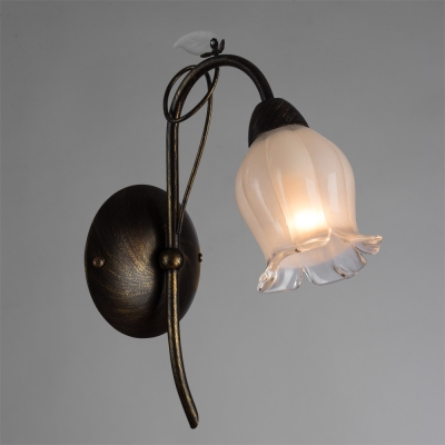 Настенный светильник Arte Lamp Glamore A7449AP-1BR Настенный светильник Arte Lamp Glamore A7449AP-1BR