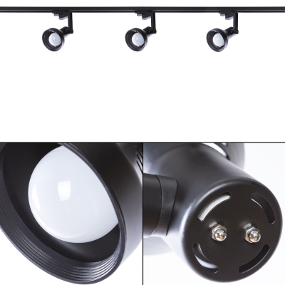 Трековый светильник Arte Lamp Track Lights A5109PL-1BK