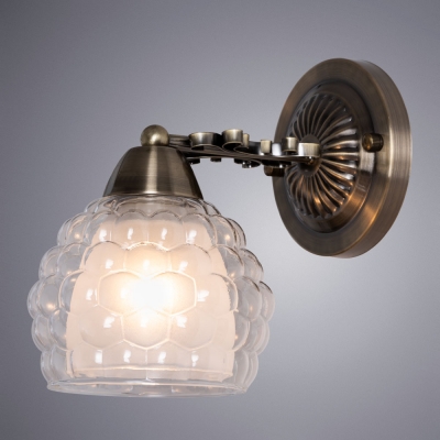Настенный светильник Arte Lamp Malina A7695AP-1AB Настенный светильник Arte Lamp Malina A7695AP-1AB