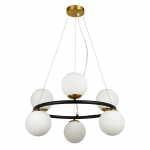 Подвесная люстра ARTE LAMP ALCOR A2224SP-6BK