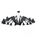 Люстра подвесная Arte Lamp Engineer A2043SP-16BK