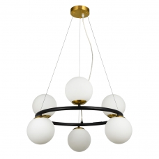 Подвесная люстра ARTE LAMP ALCOR A2224SP-6BK