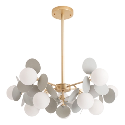 Потолочная люстра ARTE LAMP PEACOCK A1369SP-10GY