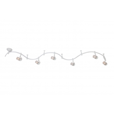 Трековый светильник Arte Lamp Rails A3056 A3056PL-6WH