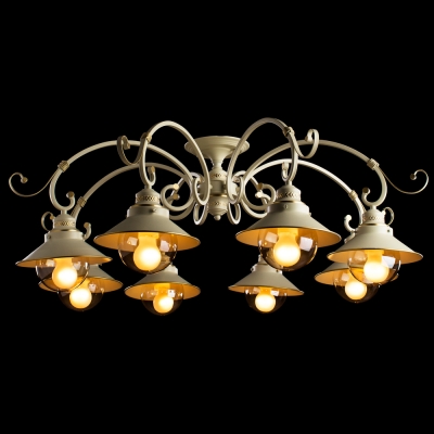Люстра потолочная Arte Lamp Grazioso A4577PL-8WG Люстра потолочная Arte Lamp Grazioso A4577PL-8WG