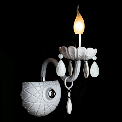 Настенный светильник Arte Lamp Teatro A3964AP-1WH Настенный светильник Arte Lamp Teatro A3964AP-1WH