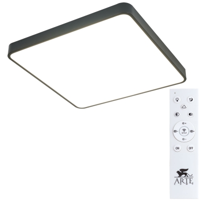Потолочный светодиодный светильник Arte Lamp Scena A2669PL-1BK