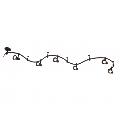 Трековый светильник Arte Lamp Rails A3057 A3057PL-6BK