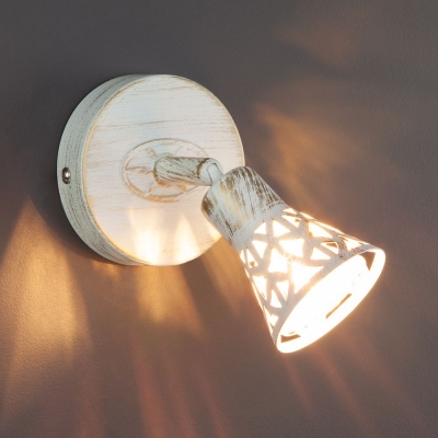 Бра Eurosvet Alaska 20027/1 белый с золотом