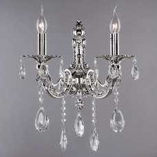 Двойное бра Bogate's Carmina 405/2 серебряный