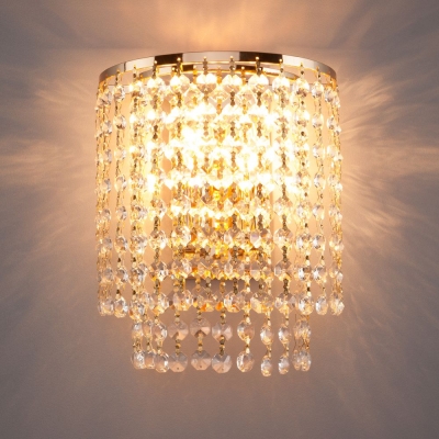 Хрустальное бра Eurosvet Katria 3122/2 золото Хрустальное бра Eurosvet Katria 3122/2 золото