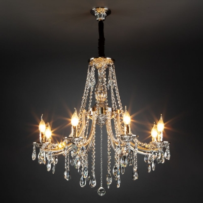 Люстра Bogate's Liguria 314/8 никель