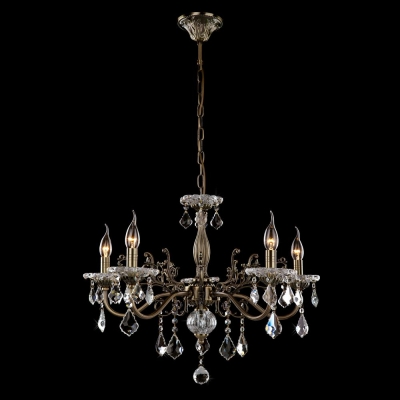 Люстра Eurosvet Elisha 3281/5 белый с золотом