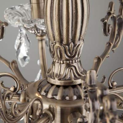 Люстра Eurosvet Elisha 3281/5 белый с золотом