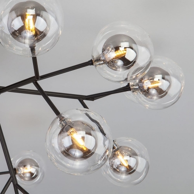 Люстра потолочная Bogate's Pallina 544 чёрный Люстра потолочная Bogate's Pallina 544 чёрный