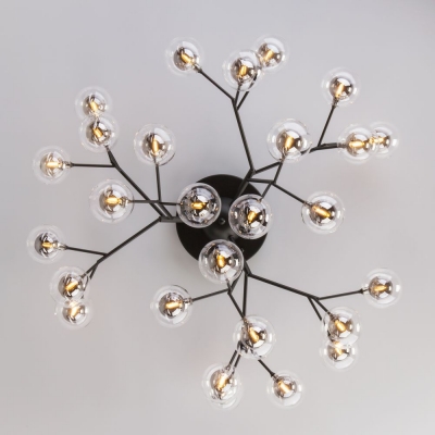 Люстра потолочная Bogate's Pallina 544 чёрный Люстра потолочная Bogate's Pallina 544 чёрный