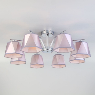 Люстра потолочная Eurosvet Corner 60076/8 хром