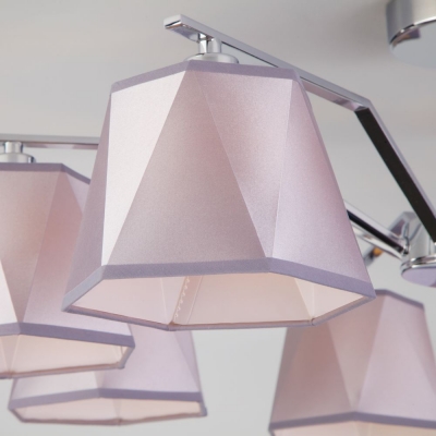 Люстра потолочная Eurosvet Corner 60076/8 хром