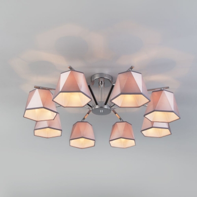 Люстра потолочная Eurosvet Corner 60076/8 хром