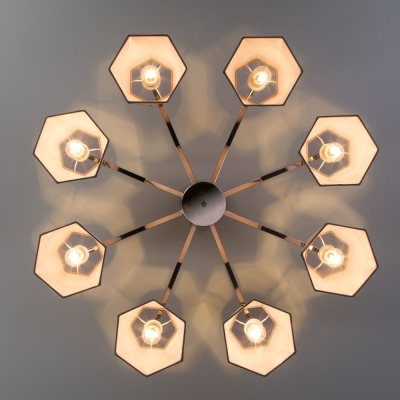 Люстра потолочная Eurosvet Corner 60076/8 хром