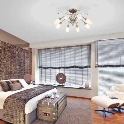 Люстра потолочная Eurosvet Ginevra 30280/8 античная бронза