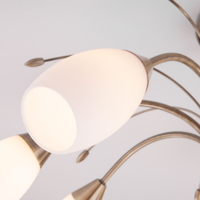 Люстра потолочная Eurosvet Ginevra 30280/8 античная бронза