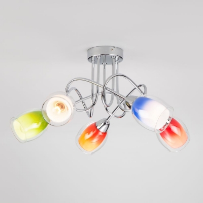 Люстра потолочная Eurosvet Monpasie 2267/5 хром